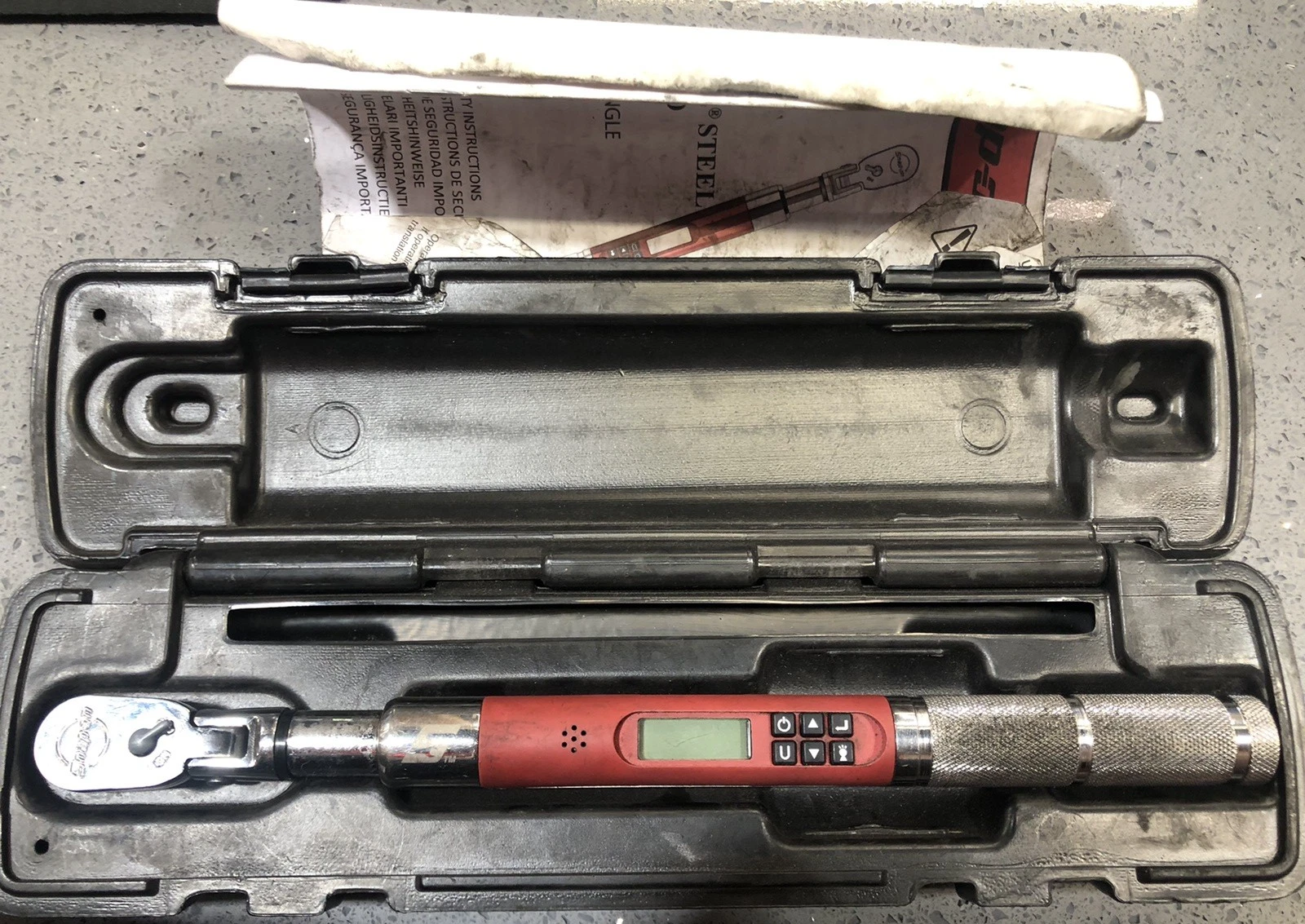 Snap On ATECH2CS240 3/8''Flex Head TechAngle Torque Wrench