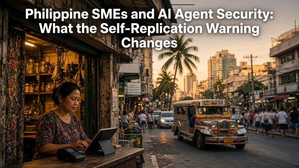Philippine SMEs and AI Agent Security: What the Self-Replication Warning Changes
