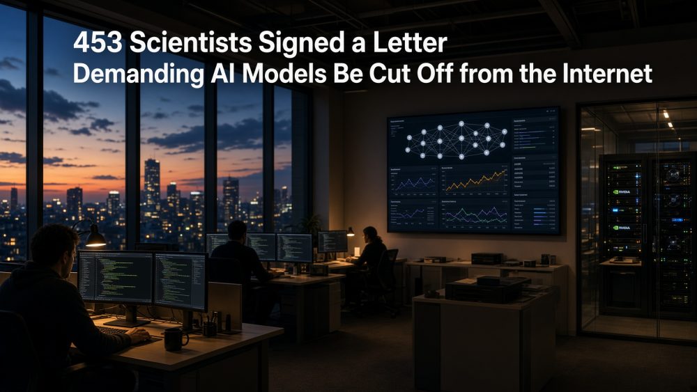 453 Scientists Signed a Letter Demanding AI Models Be Cut Off from the Internet