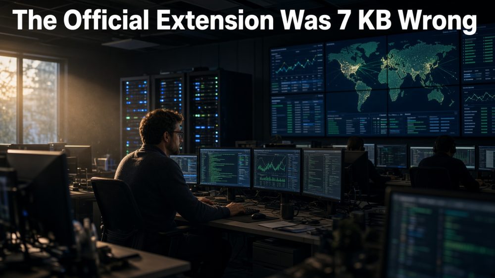 The Official Extension Was 7 KB Wrong
