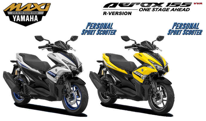 Yamaha Aerox 155 VVA R-Version - Harga dan Spesifikasi 