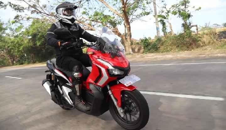 Honda ADV 150 dijajal di jalanan Bali dalam World Premiere Riding Experiace pada Jumat 9 Agustus 2019. Dok AHM
