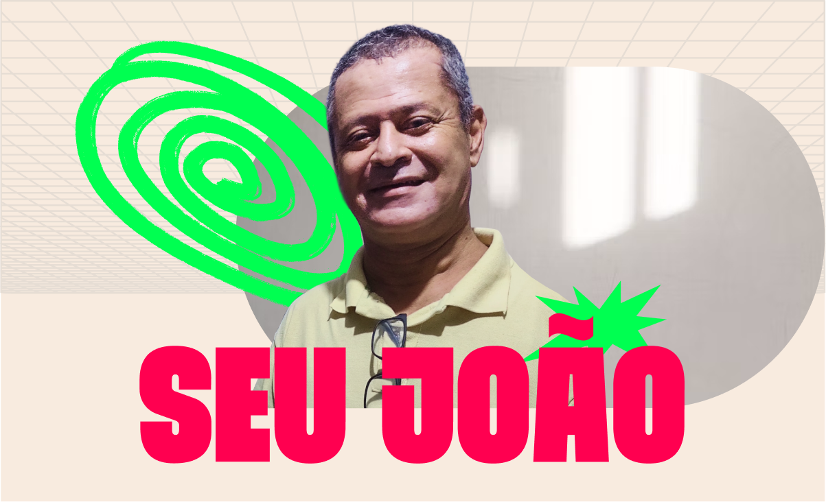 Seu João, pai de Karen Meira