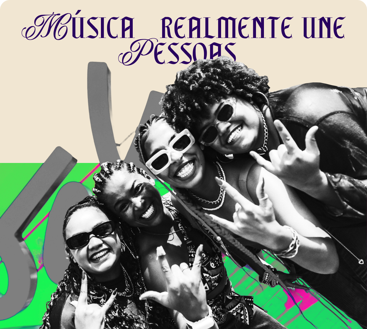 Música realmente une pessoas.