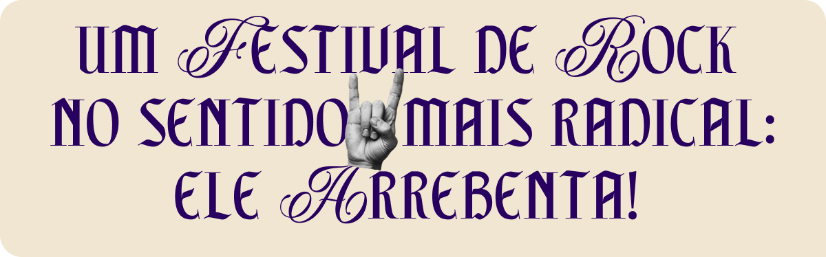 O Festival Arrebenta!