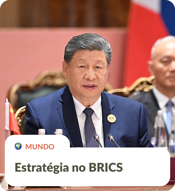 Presidente da China na Cúpula do BRICS