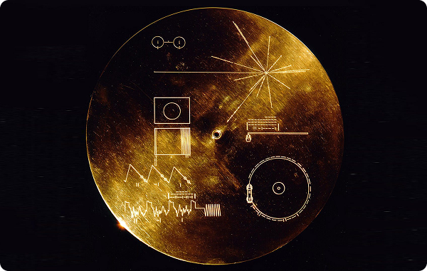Capa do Disco Dourado da Voyager