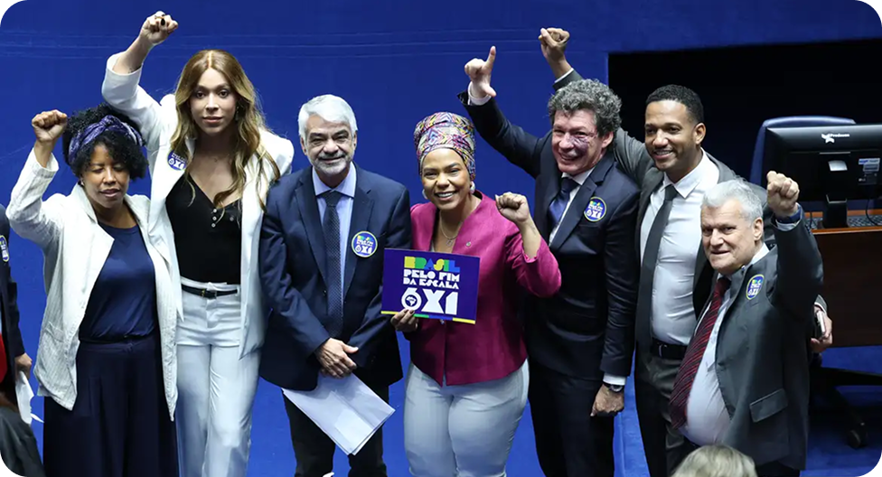 Fim da votação que decretou o fim da 6x1