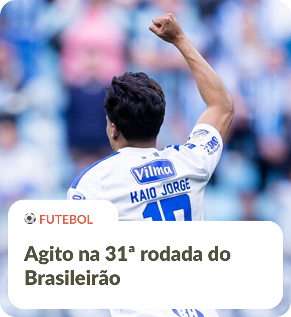 Agito na 31ª rodada do Brasileirão