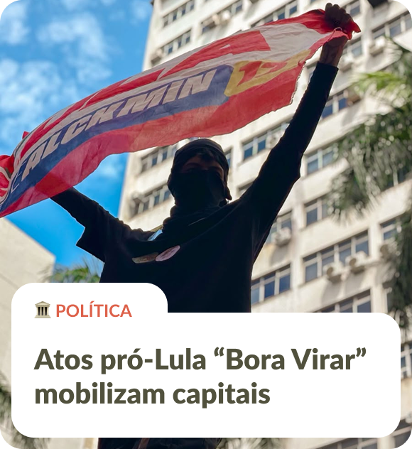 Atos pró-Lula Bora Virar mobilizam capitais