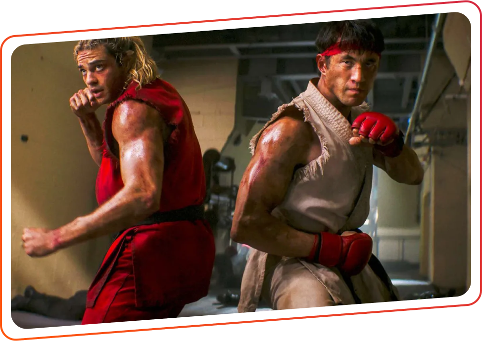 Cena de Street Fighter