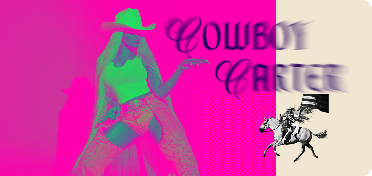 Imagem da época Cowboy Carter Beyonce