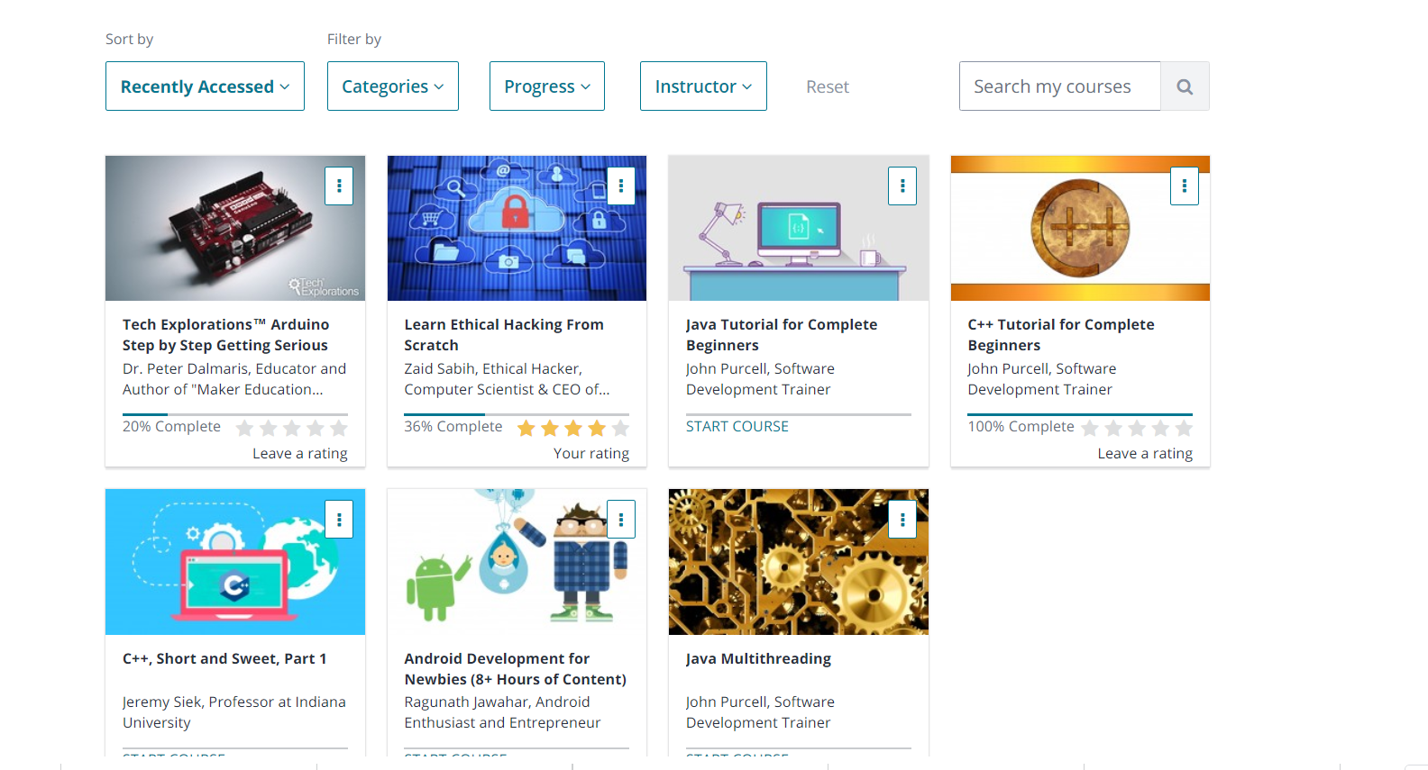 Udemy Tech Explo(Arduino),Ethical Hacking,JAVA,C++,C,ANDROID DEVELOPMENT