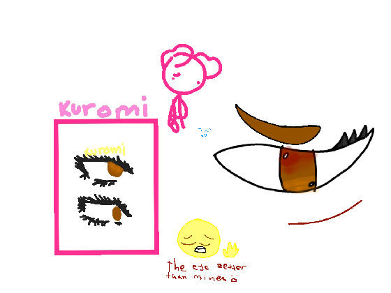 eye test |TO KUROMI ) reply |