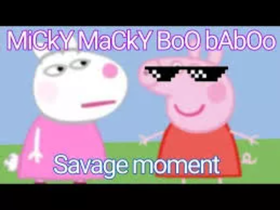 Peppa Pig Miki Maki Boo Ba Boo Song HILARIOUS  1