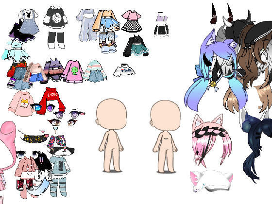 gacha life dress up game❤️ 3 1