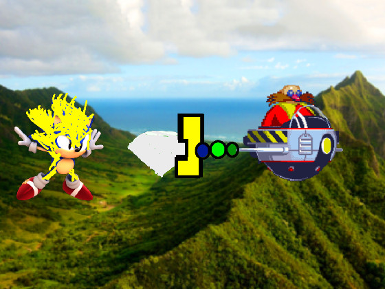 Sonic Animation 1 hyper sonic mode