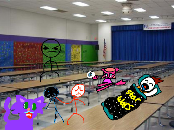 add your oc’s to the lunchroom🍔🍟 1 1 1 1 4