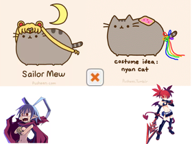 Pusheen And Disgaea