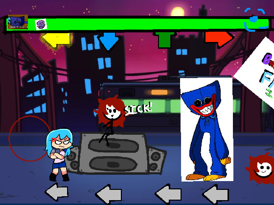 Fnf huggy wuggy vs sky tourorol 1