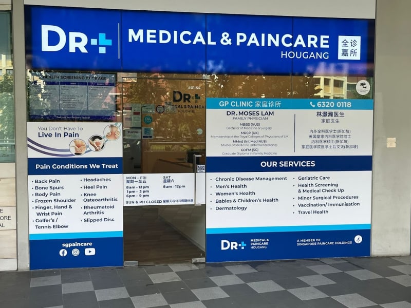 Photo 2 for DR+ Medical & Paincare Hougang (GP Clinic with interest in pain management)