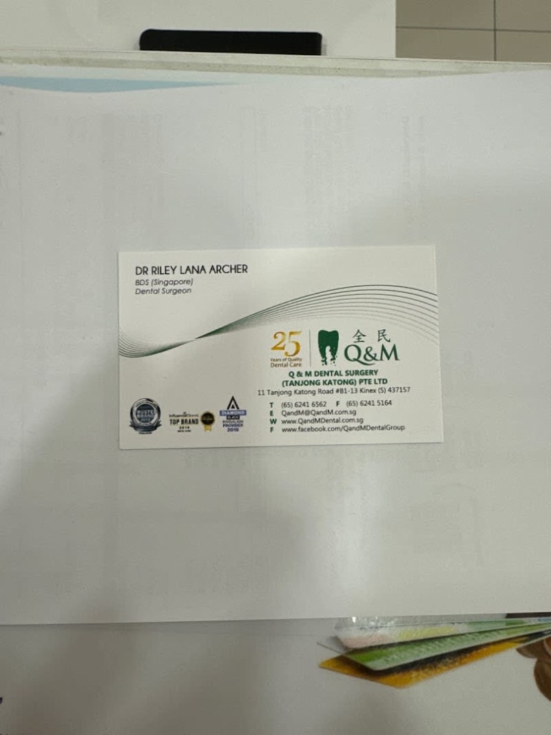 Photo 2 for Q & M Dental Surgery (Tanjong Katong)