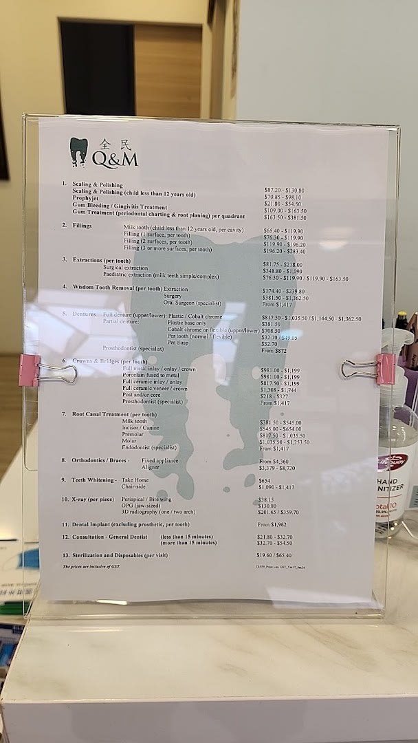 Photo 3 for Q & M Dental Surgery (Potong Pasir - Poiz Centre)
