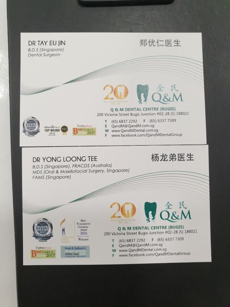 Photo 2 for Q & M Dental Centre (Bugis Junction)
