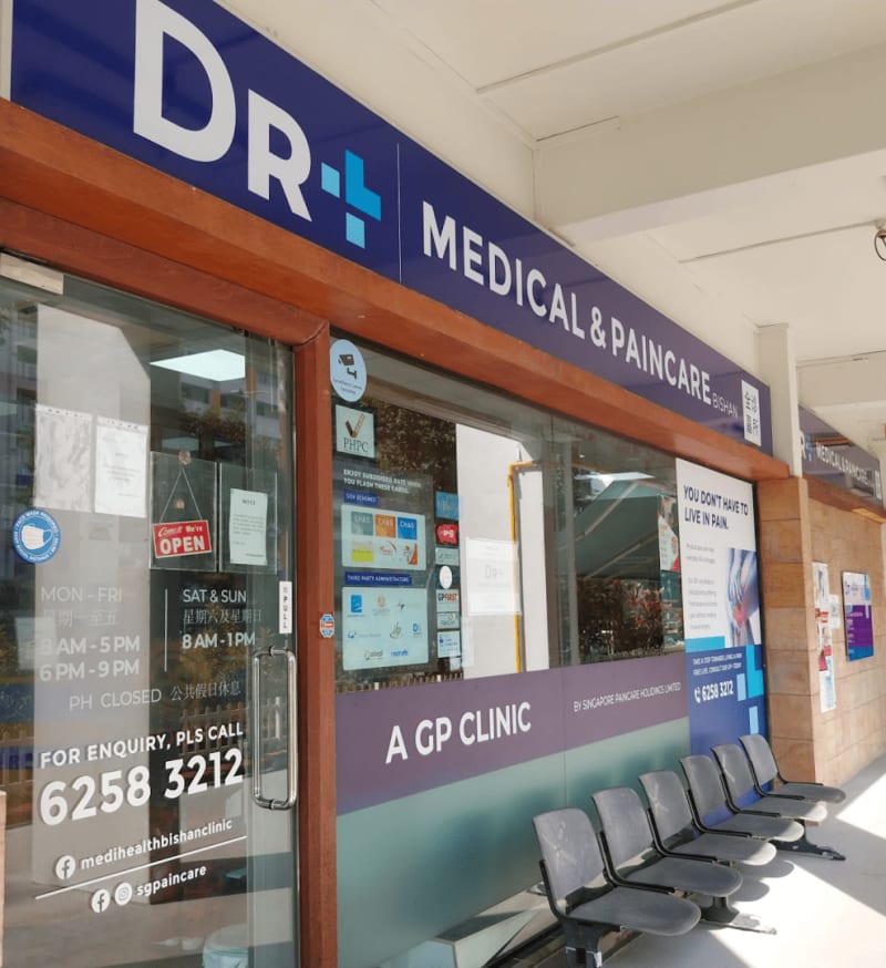 DR+ Medical & Paincare Bishan (Formerly Medihealth Bishan Clinic & Surgery)