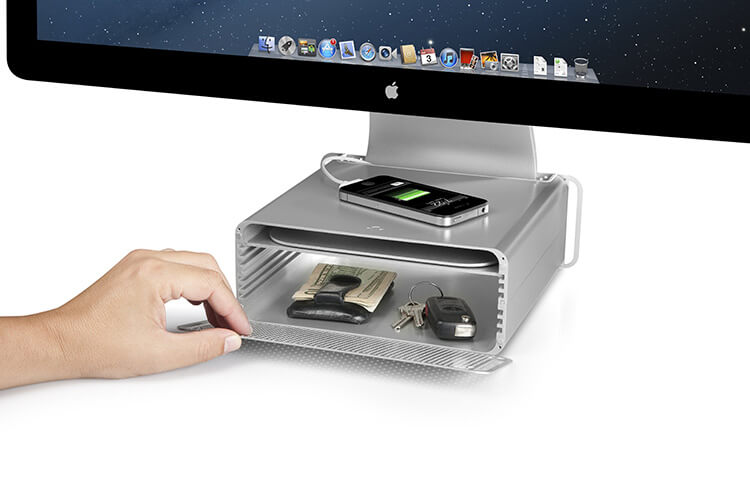 HiRise Mac Stand & Storage System by Twelve South