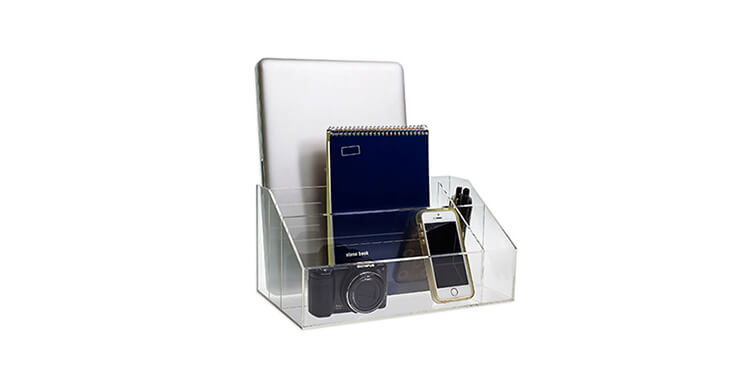 Clear Plastic Desktop Organizer