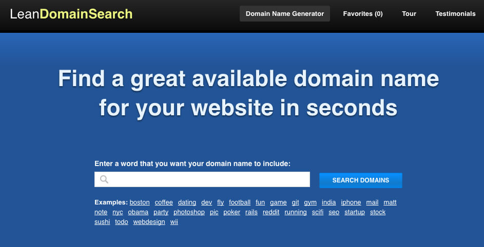 Lean Domain Search - TypeEighty