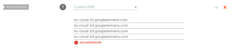 Namecheap Custom DNS Nameservers