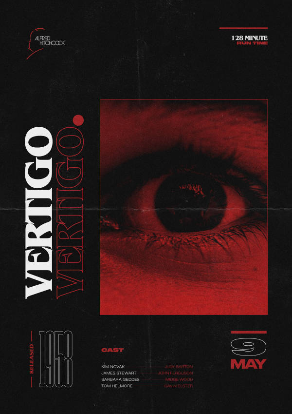 Vertigo Poster by Luke Brickett