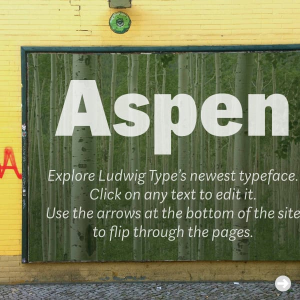 screenshot of Aspen