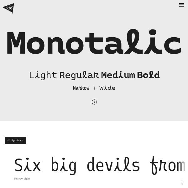 screenshot of Monotalic