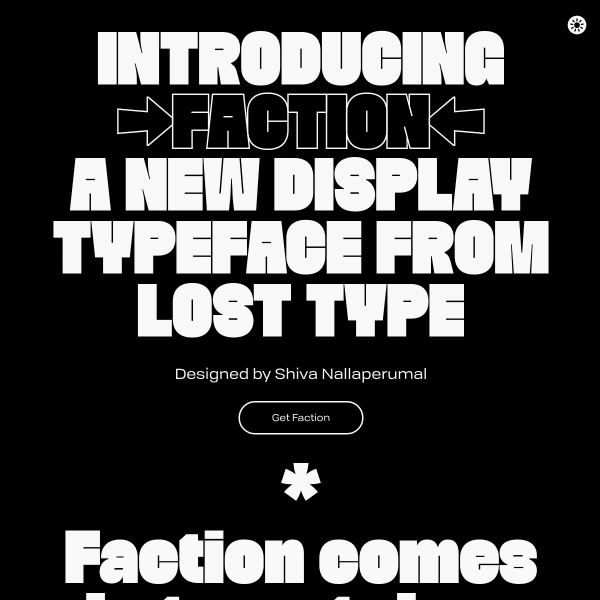 screenshot of Faction