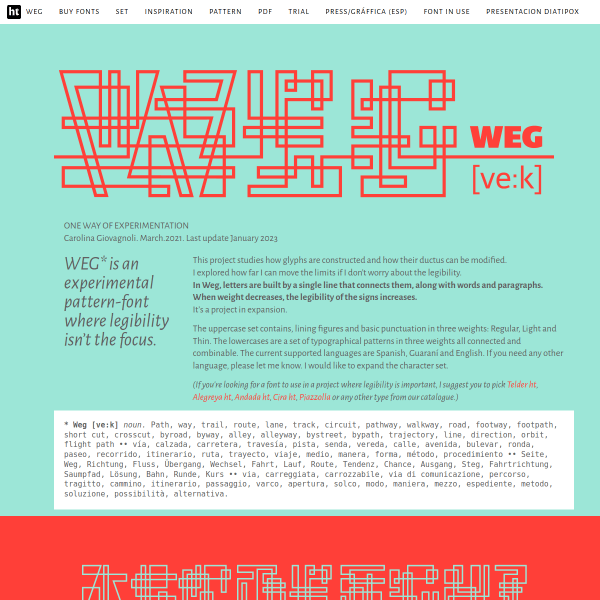 screenshot of — WEG —