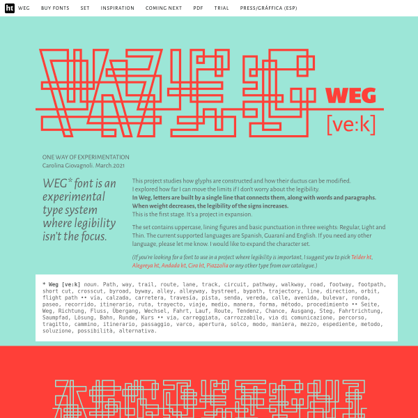 screenshot of — WEG —