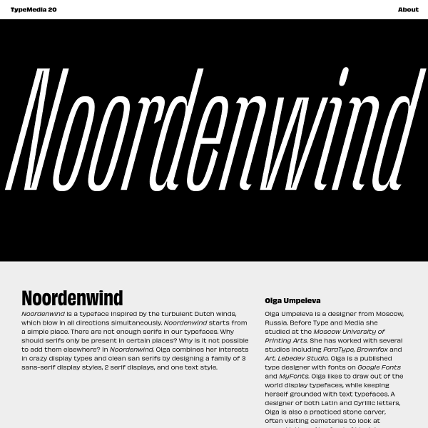 screenshot of Noordenwind