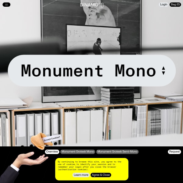 screenshot of Monument Mono