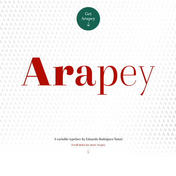 screenshot of Arapey