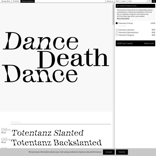 screenshot of Totentanz