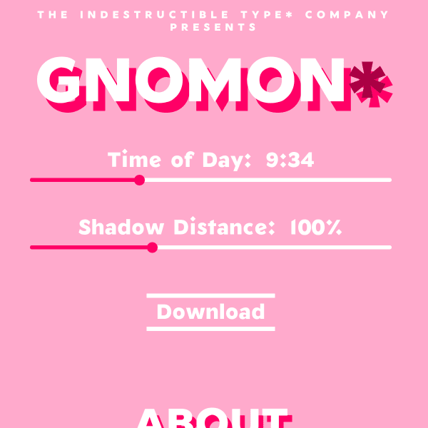 screenshot of Gnomon*