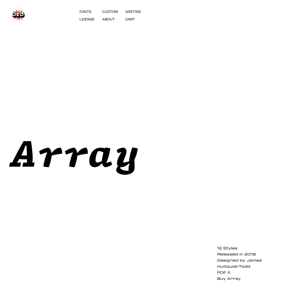 screenshot of Array