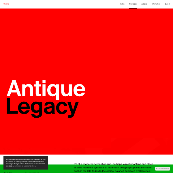 screenshot of Antique Legacy