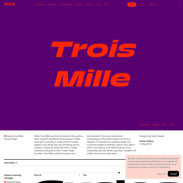 screenshot of Trois Mille (3000)