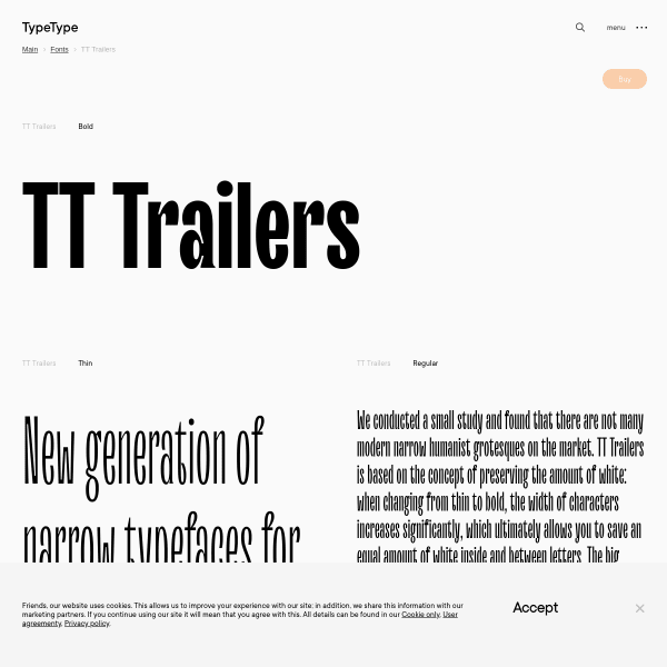 screenshot of TT Trailers