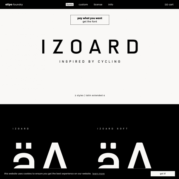 screenshot of Izoard