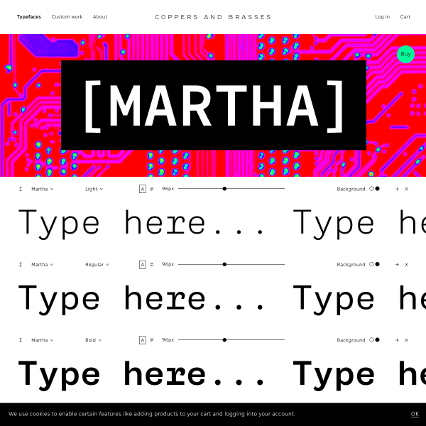 screenshot of Martha